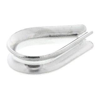 RS PRO Stainless Steel Electro Polished Thimble for Wire Rope Diameter 3 mm With3