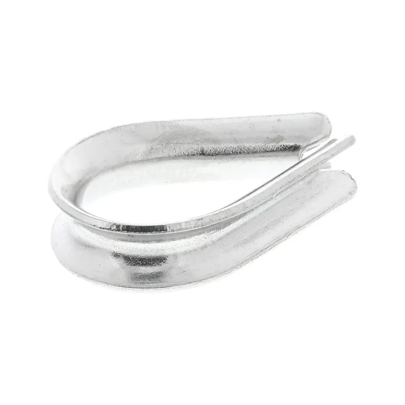 RS PRO Stainless Steel Electro Polished Thimble for Wire Rope Diameter 3 mm With3