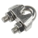 RS PRO Stainless Steel Wire Rope Clamp 5 mm Diameter DIN 741 183-5908