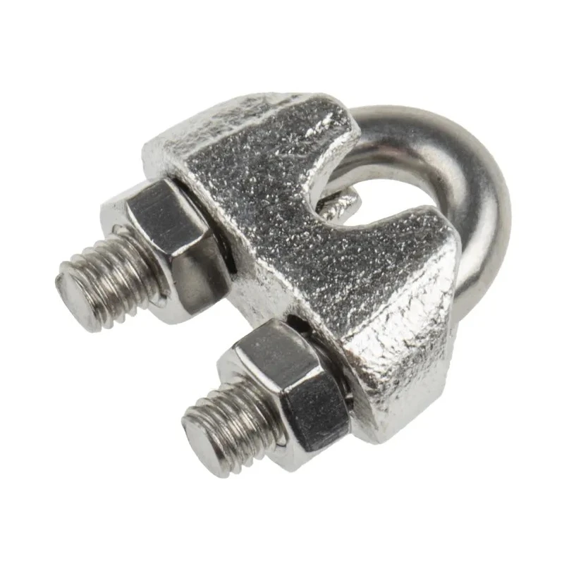 RS PRO Stainless Steel Wire Rope Clamp 5 mm Diameter DIN 741 183-5908