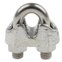 RS PRO Stainless Steel Wire Rope Clamp 5 mm Diameter DIN 741 183-5908