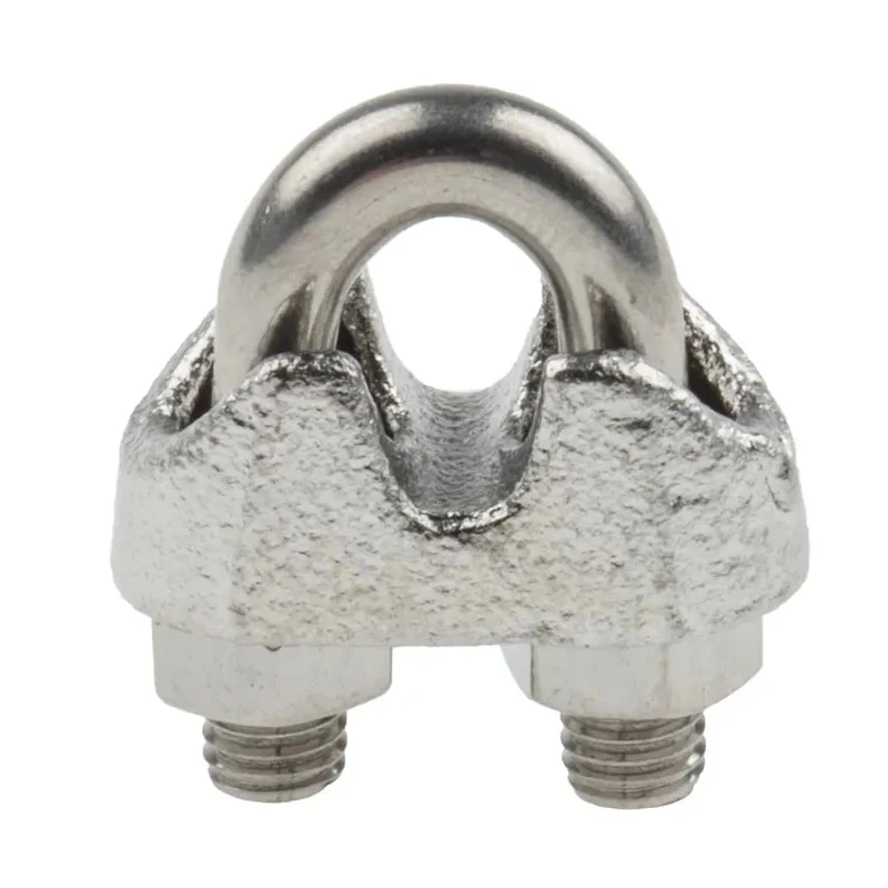 RS PRO Stainless Steel Wire Rope Clamp 5 mm Diameter DIN 741 183-5908