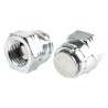 Parker Threaded Blanking Cap Zinc Plated Steel, G Thread Standard 120°C 4FNMK4S