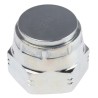 Parker Steel Zinc Plated BSPP Female Parallel Thread Blanking Cap, Maximum Operating Temperature 120°C 8FNMK4S