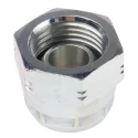 Parker Steel Zinc Plated BSPP Female Parallel Thread Blanking Cap, Maximum Operating Temperature 120°C 8FNMK4S