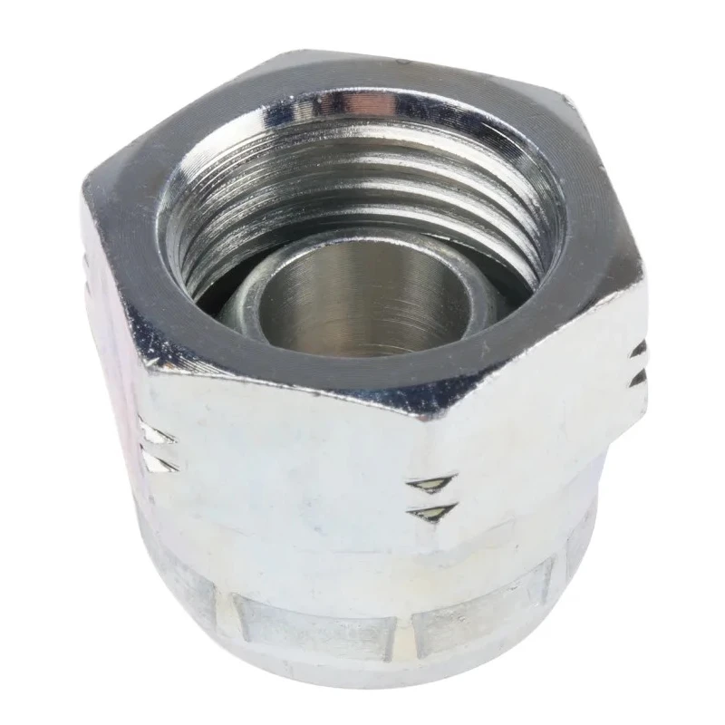 Parker Steel Zinc Plated BSPP Female Parallel Thread Blanking Cap, Maximum Operating Temperature 120°C 8FNMK4S