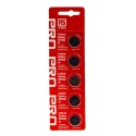 RS PRO CR1632 Button Battery, Lithium Manganese Dioxide Chemistry, 3 V, 16 mm Diameter, 120 mAh Capacity, Pack of 5 183-4298