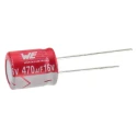 Wurth Elektronik 1.5 mF Through Hole Polymer Capacitor 6.3V dc WCAP-PT5H 870235175008
