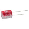 Wurth Elektronik 1.5 mF Through Hole Polymer Capacitor 6.3V dc WCAP-PT5H 870235175008