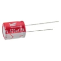 Wurth Elektronik Through Hole Polymer Capacitor 1 mF 6.3V DC, Low ESR, 125°C WCAP-PTHT 870135174006