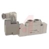 SMC Pneumatic Solenoid Pilot-Operated Control Valve 24V dc, NPTF 1/4 Port, Die Cast Aluminium Body SY7000