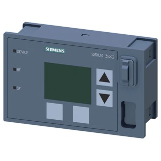 Siemens SIRIUS Diagnostic Display for 3SK2 24V Safety Relay 4.5W Power Consumption 11A Contact Current 3SK2611-3AA00