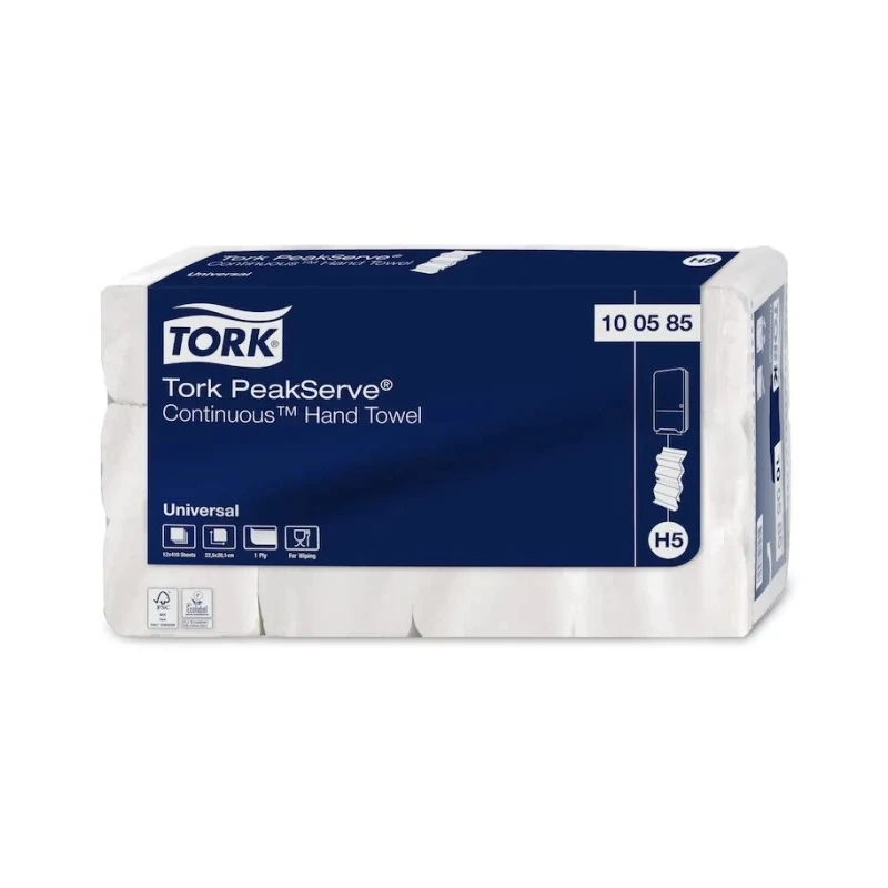 Tork Folded Paper Towel 225 x 201 mm 1 Ply 410 Sheets 100585