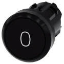 Siemens SIRIUS ACT 3SU10 Series Black Momentary Push Button Head 22mm Cutout IP66 IP67 IP69K 3SU1000-0AB10-0AD0