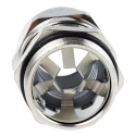 Lapp SKINTOP MS-SC Series 25 EMC Cable Gland, Nickel-Plated Brass, PG16 Thread, 8-14 mm Cable Diameter 53112240