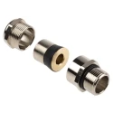 Lapp SKINDICHT Series Cable Gland M20 Nickel-Plated Brass, 10.8mm-12.8mm Cable Diameter, IP68, EMC Earthing, 59000340