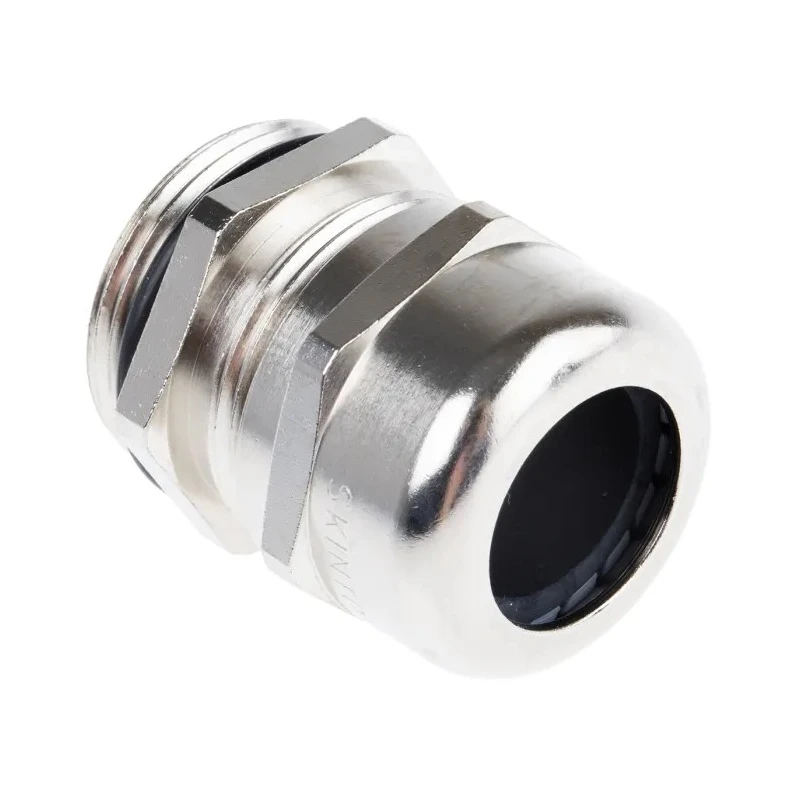 Lapp SKINTOP MS-SC Series EMC Cable Gland Nickel-Plated Brass, 11-18 mm Diameter, PG21 Thread Size 53112250