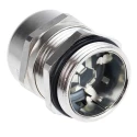 Lapp SKINTOP MS-SC Series EMC Cable Gland Nickel-Plated Brass, 11-18 mm Diameter, PG21 Thread Size 53112250