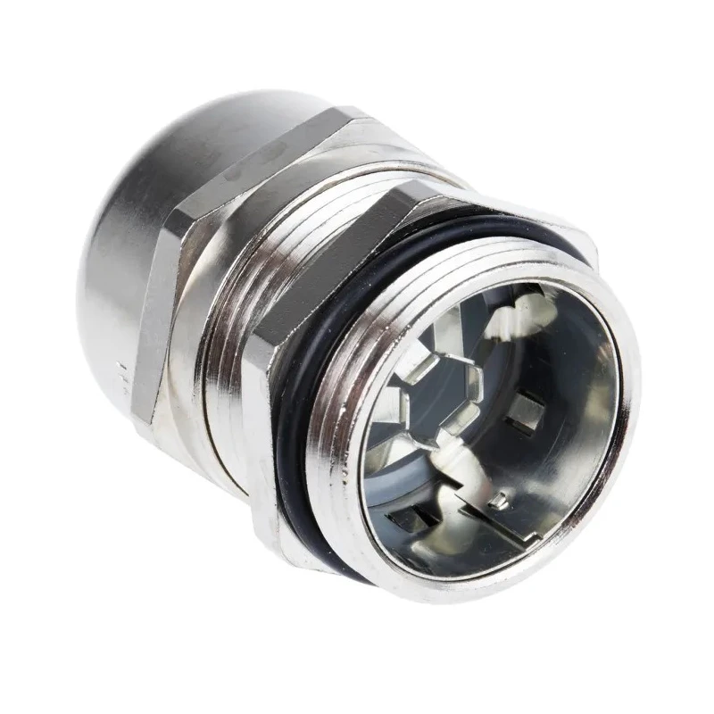 Lapp SKINTOP MS-SC Series EMC Cable Gland Nickel-Plated Brass, 11-18 mm Diameter, PG21 Thread Size 53112250
