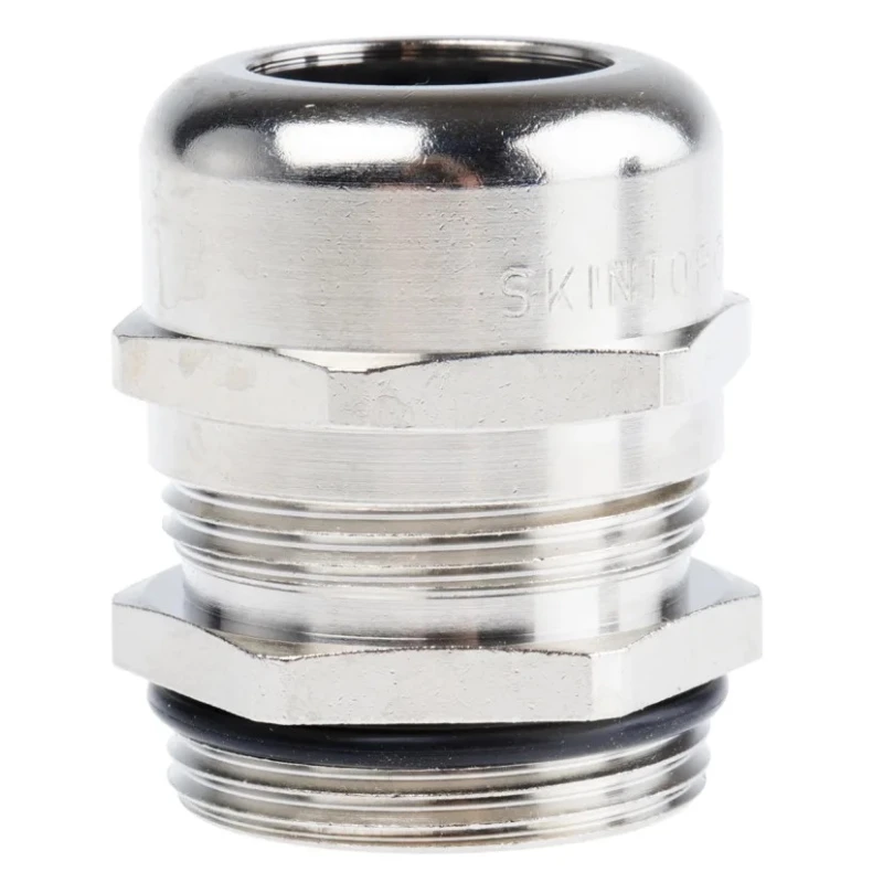 Lapp SKINTOP MS-SC Series EMC Cable Gland Nickel-Plated Brass, 11-18 mm Diameter, PG21 Thread Size 53112250