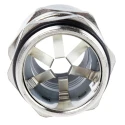 Lapp SKINTOP MS-SC Series EMC Cable Gland Nickel-Plated Brass, 11-18 mm Diameter, PG21 Thread Size 53112250