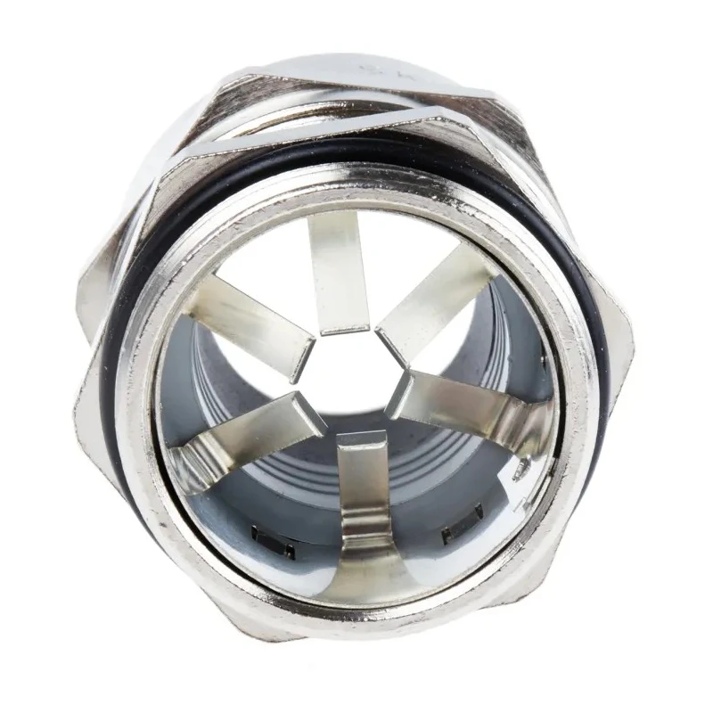 Lapp SKINTOP MS-SC Series EMC Cable Gland Nickel-Plated Brass, 11-18 mm Diameter, PG21 Thread Size 53112250