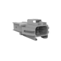 TE Connectivity Heavy Duty Power Connector Housing Power Versa-Lock 5.0 Range Panel Mount PBT Polybutylene 2-2378158-2