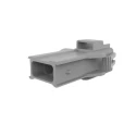 TE Connectivity Heavy Duty Power Connector Housing Power Versa-Lock 5.0 Range Panel Mount PBT Polybutylene 2-2378158-2