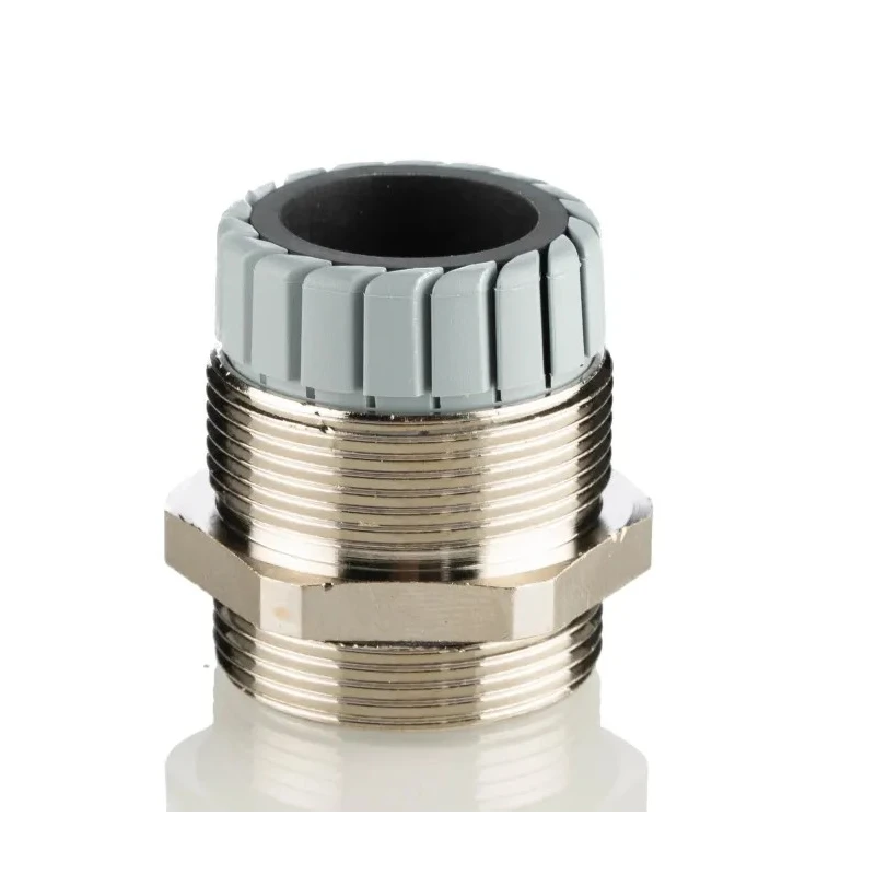 Lapp SKINTOP MS-SC Series EMC Cable Gland M32 Thread, Nickel-Plated Brass, 11 to 21mm Cable Diameter 53112650
