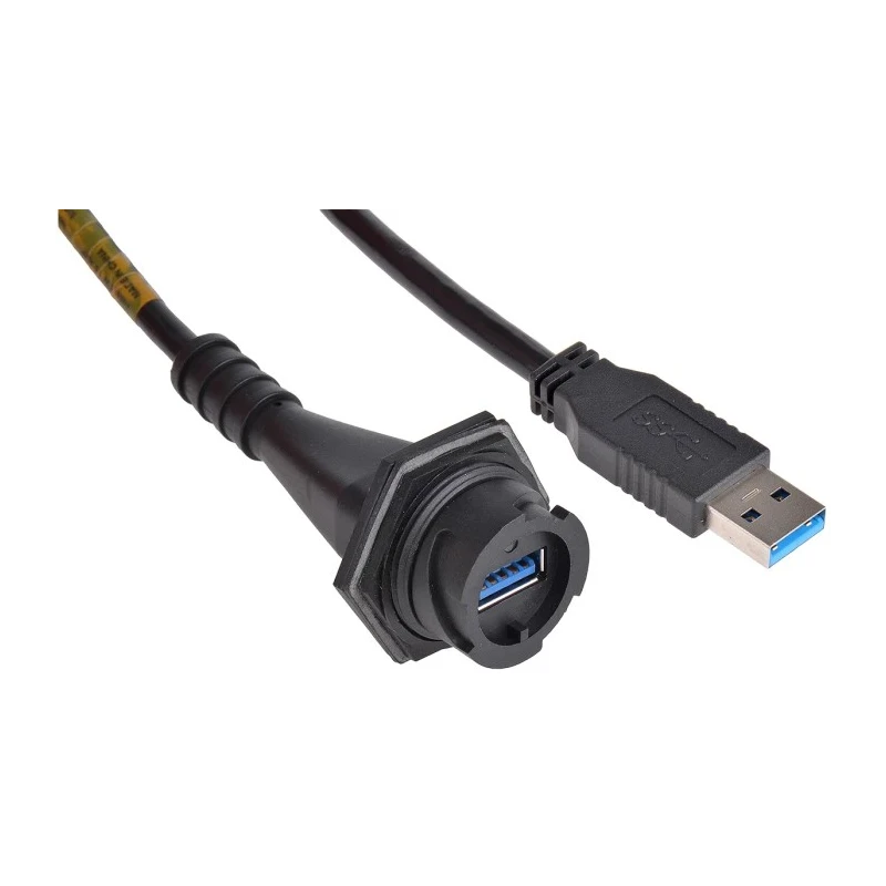 Molex USB Cable Female USB Type A to Female USB 3.0 Type A 30V Black 800 mm 84733-0004