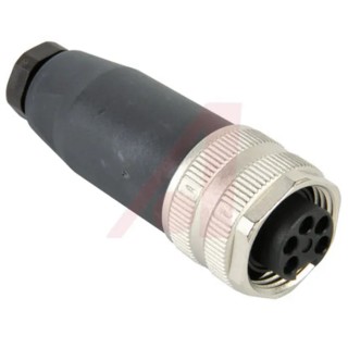 Turck Industrial Circular Connector Circular Connector, 5 Contacts, Cable Mount, Plug, Female, IP67, 600V, 9A B 4151-0/9