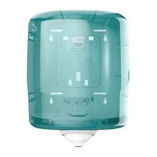Tork Plastic Turquoise, White Wall Mount Paper Towel Dispenser 239 mm x 331 mm x 255 mm 473180
