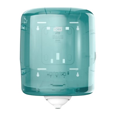 Tork Plastic Turquoise, White Wall Mount Paper Towel Dispenser 239 mm x 331 mm x 255 mm 473180