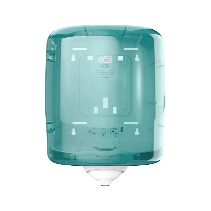 Tork Plastic Turquoise, White Wall Mount Paper Towel Dispenser 239 mm x 331 mm x 255 mm 473180