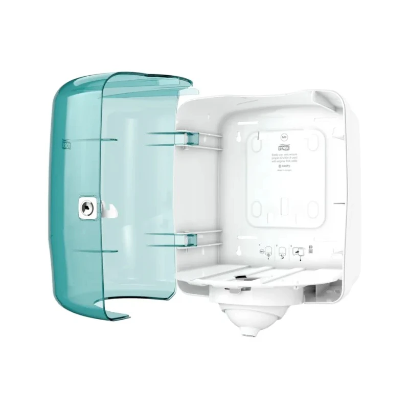 Tork Plastic Turquoise, White Wall Mount Paper Towel Dispenser 239 mm x 331 mm x 255 mm 473180