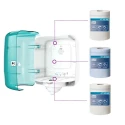 Tork Plastic Turquoise, White Wall Mount Paper Towel Dispenser 239 mm x 331 mm x 255 mm 473180