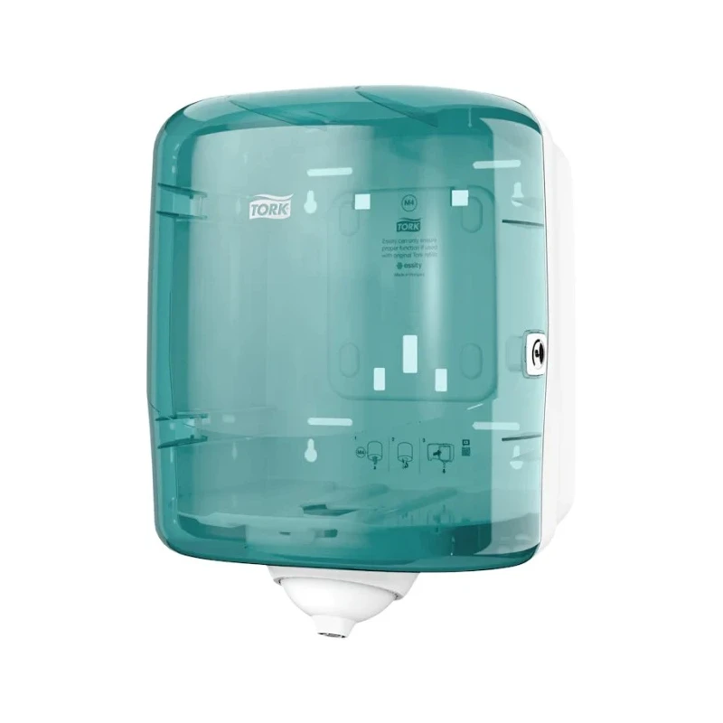 Tork Plastic Turquoise, White Wall Mount Paper Towel Dispenser 239 mm x 331 mm x 255 mm 473180