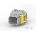 TE Connectivity HDSCS Automotive Connector Female Grey Cable 4 Way Crimp Termination 2-1703818-1