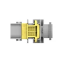 TE Connectivity HDSCS Automotive Connector Female Grey Cable 4 Way Crimp Termination 2-1703818-1