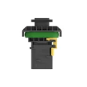 TE Connectivity HDSCS Automotive Connector Female Black Flange 2 Way Crimp Termination 40A 1-1703841-1