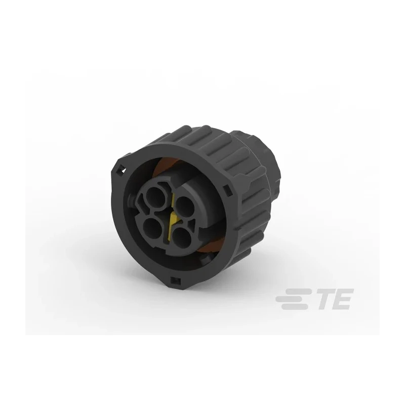 TE Connectivity Automotive Connector Female Black Cable 4 Way Crimp Termination 40A Current 1-968968-1