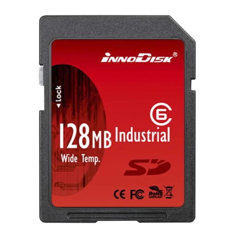 InnoDisk 128 MB Industrial Grade SD Card Class 6 DS2A-128I81C1B