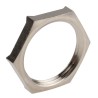 Lapp Silver Nickel Plated Brass Cable Gland Locknut PG16 Thread