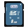 ATP 8 GB Industrial Grade SDHC Memory Card Class 10 UHS 1 U1 AF8GSD3A-WAAXX