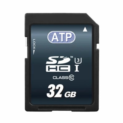ATP 32 GB Industrial Grade SDHC SD Card, UHS 1 U1 Class 10 S600SC AF32GSD3-WADXM