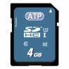ATP 4 GB Industrial Grade SDHC SD Card Class 10 UHS 1 U1 AF4GSD3A-WAAXX