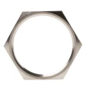 Lapp Silver Nickel Plated Brass Cable Gland Locknut PG29 Thread -60°C to 200°C PG29