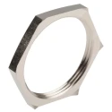 Lapp Silver Nickel Plated Brass Cable Gland Locknut PG29 Thread -60°C to 200°C PG29