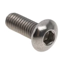RS PRO Bright Zinc Stainless Steel Hex Socket Cap Screw, Hex Socket, M3 x 8 mm 183-8597
