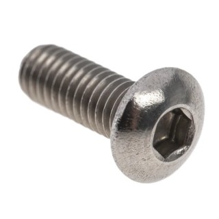 RS PRO Bright Zinc Stainless Steel Hex Socket Cap Screw, Hex Socket, M3 x 8 mm 183-8597